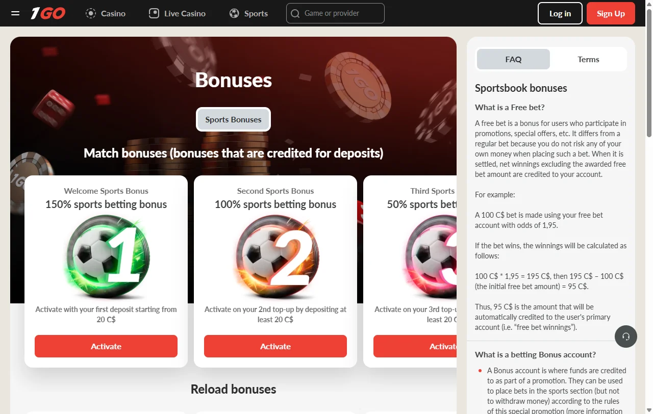 1Go Casino juegos online y catálogo de entretenimiento