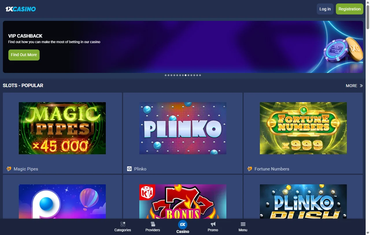 1xCasino análisis completo para jugadores de Perú