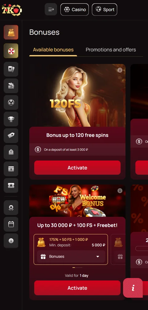 7k Casino depósitos, retiros y métodos de pago seguros