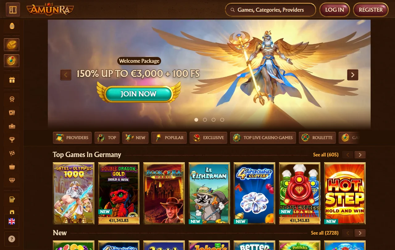AmunRa Casino análisis completo para jugadores de Perú
