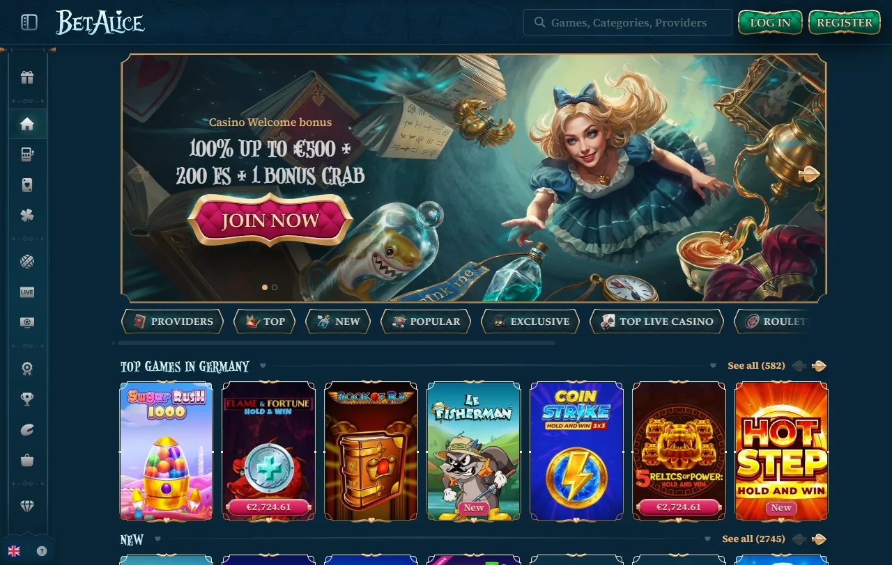 BetAlice Casino análisis completo para jugadores peruanos