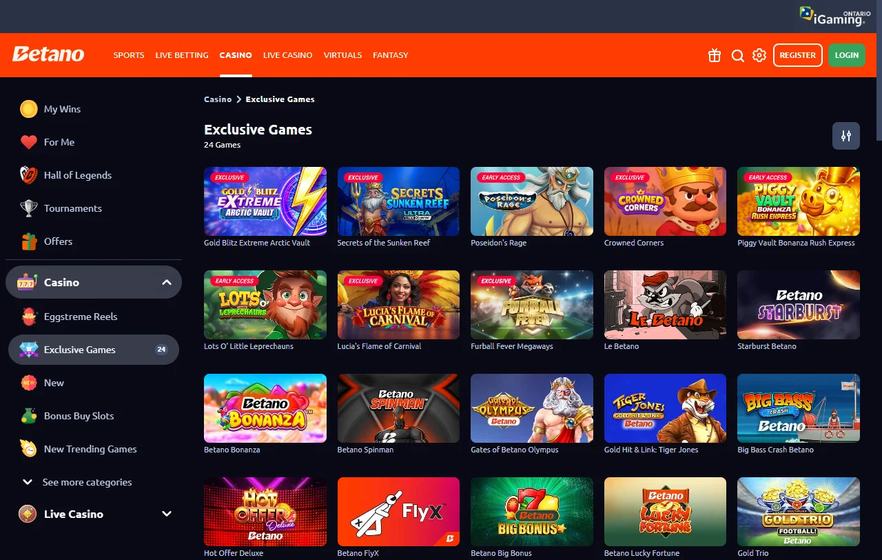 Betano Casino bonos y promociones de bienvenida