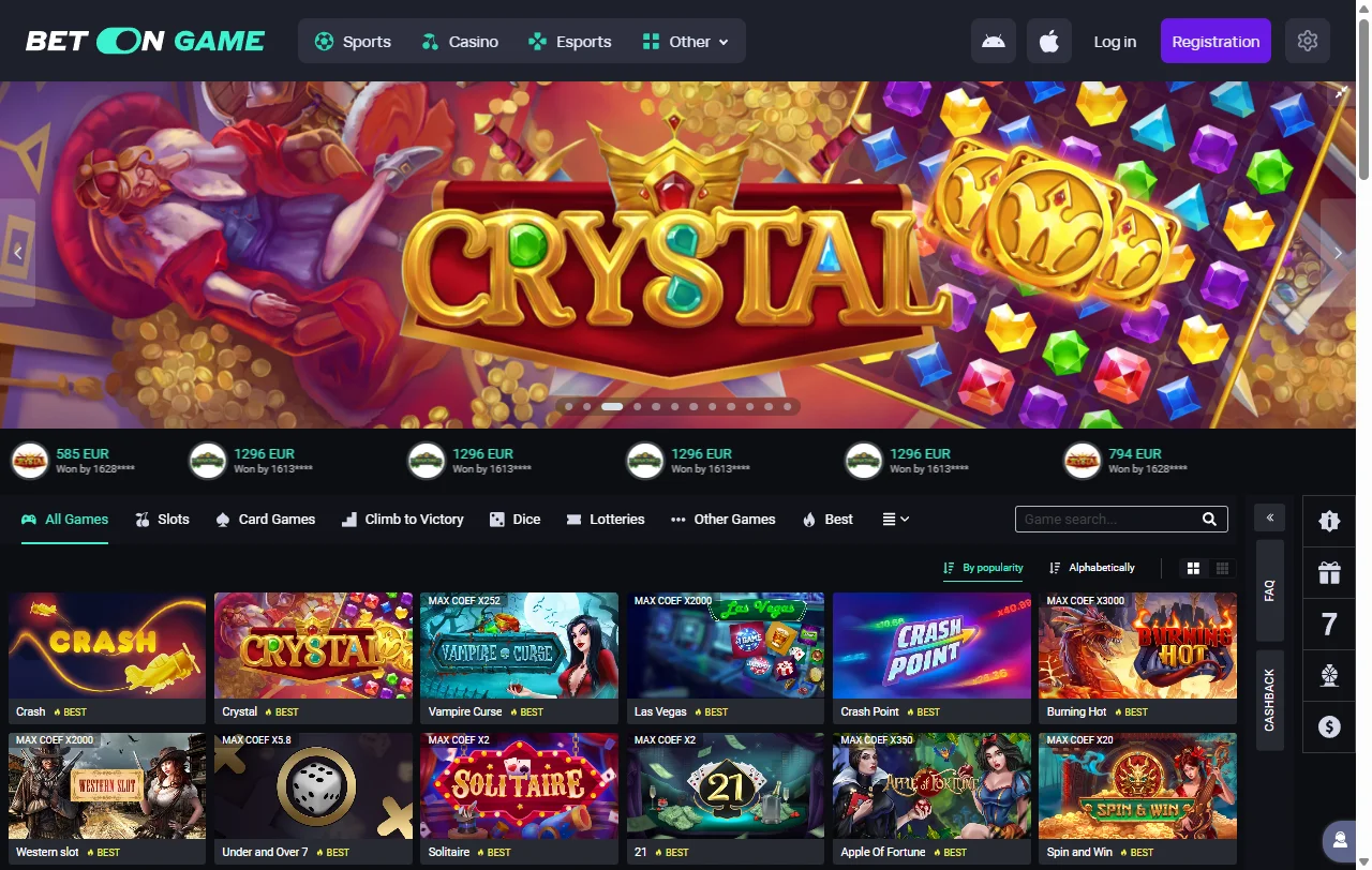 BetOnGame Casino análisis general para jugadores de Perú