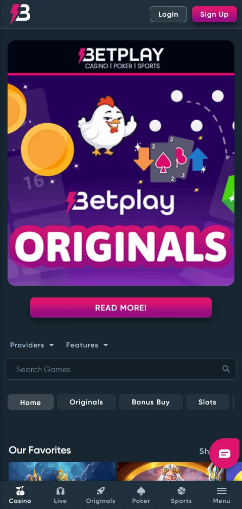 Betplay Casino con depósitos, retiros y pagos en línea