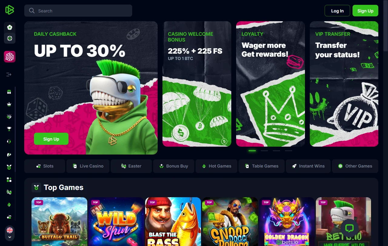 Bets.io Casino análisis completo para jugadores de Perú