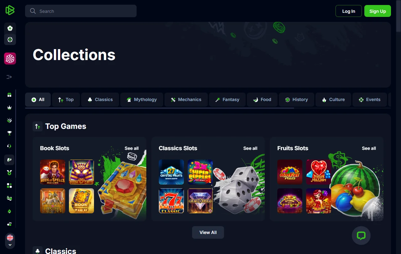 Bets.io Casino con bonos, promociones y bienvenida