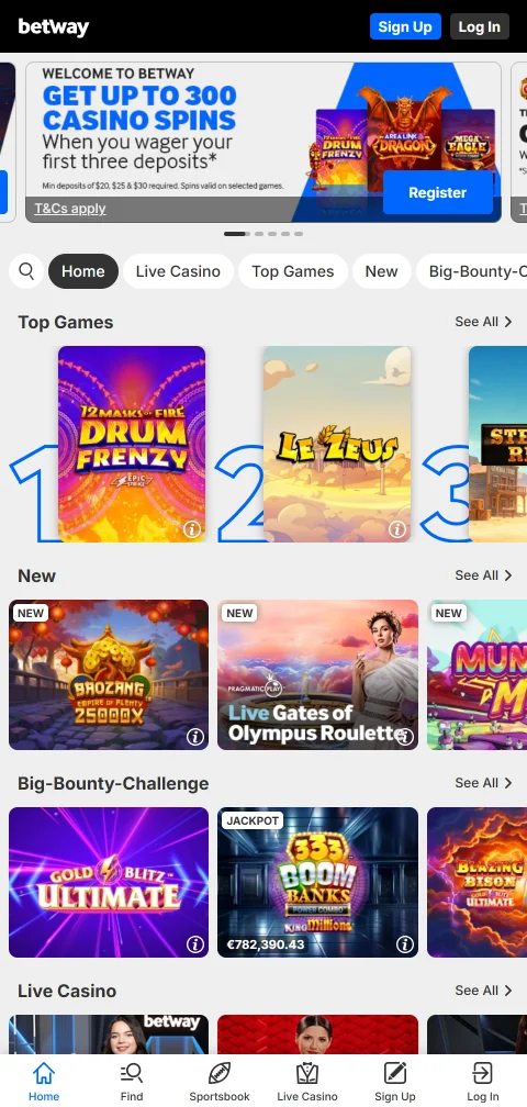 Betway Casino experiencia móvil y compatibilidad desde smartphone