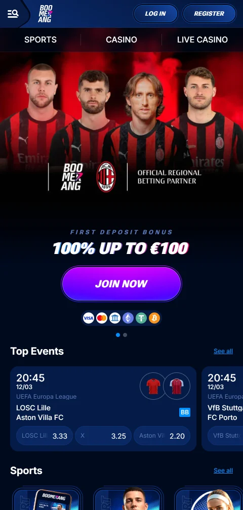 Boomerang Casino experiencia móvil y acceso desde smartphone