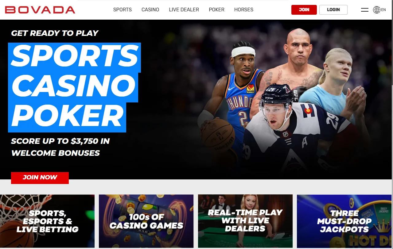 Bovada Casino reseña completa con enfoque en juegos y pagos