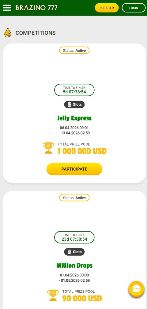 Brazino777 Casino depósitos retiros y métodos de pago