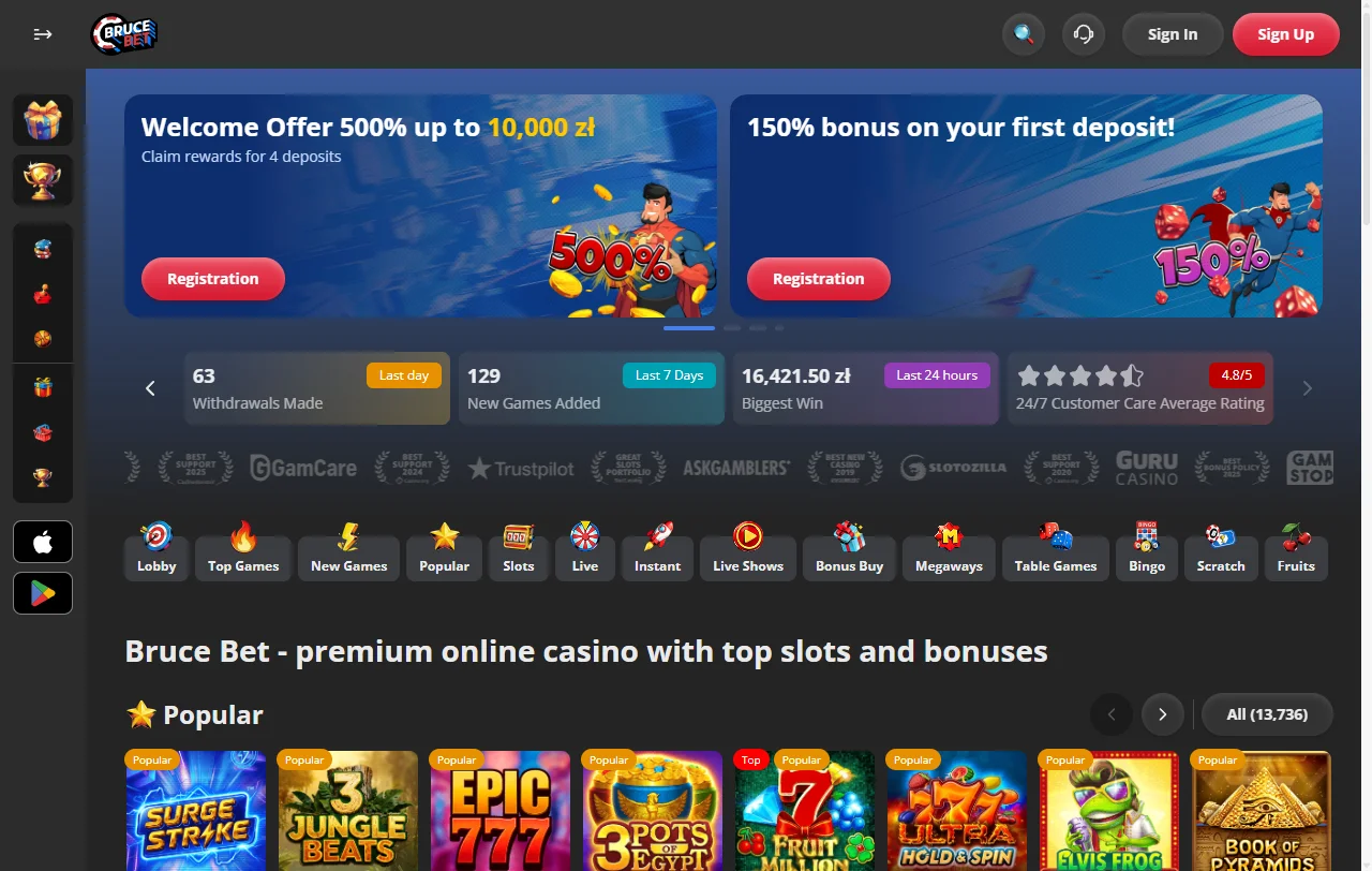 BruceBet Casino reseña completa con enfoque en Perú