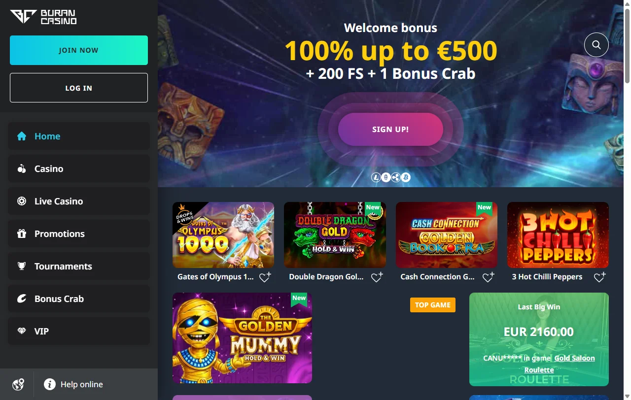 Buran Casino análisis completo para jugadores peruanos
