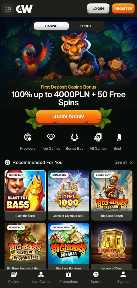 CashWin Casino experiencia móvil desde navegador para jugadores peruanos