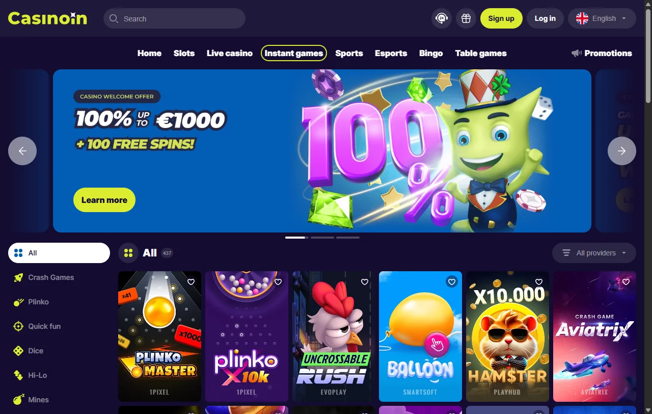 CasinoIn Casino análisis completo para jugadores de Perú