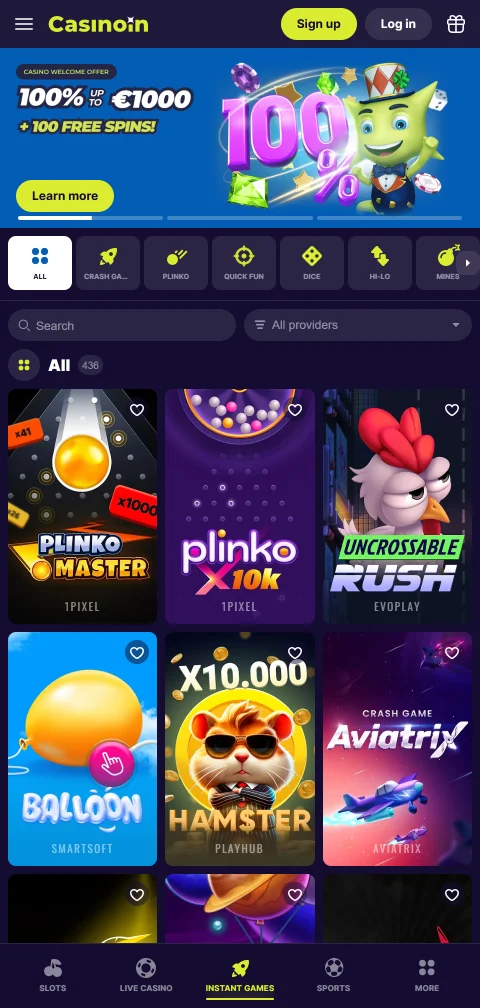 CasinoIn Casino experiencia móvil para apostar desde Perú