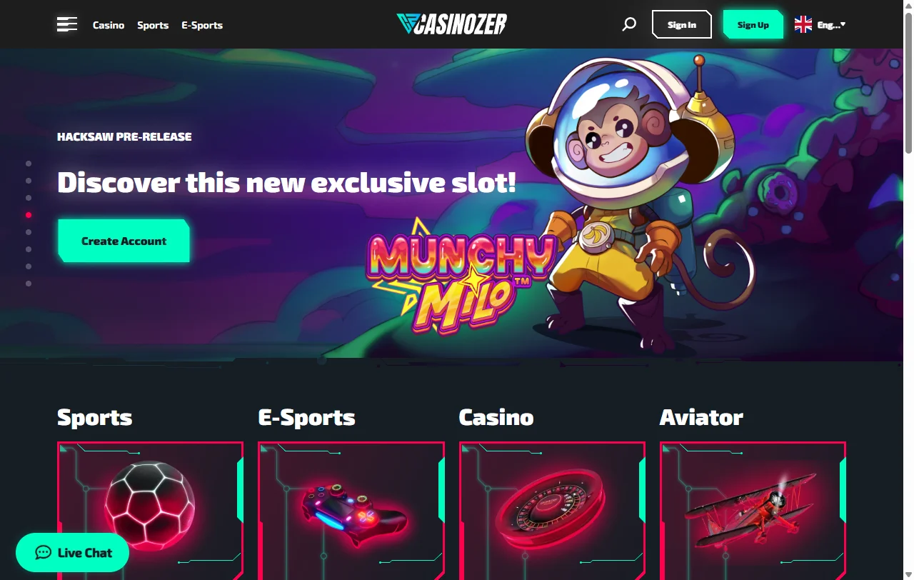 Casinozer Casino análisis completo para jugadores de Perú
