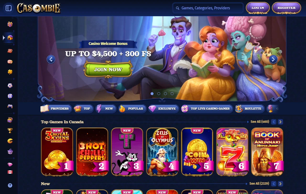 Casombie Casino análisis completo para jugadores de Perú