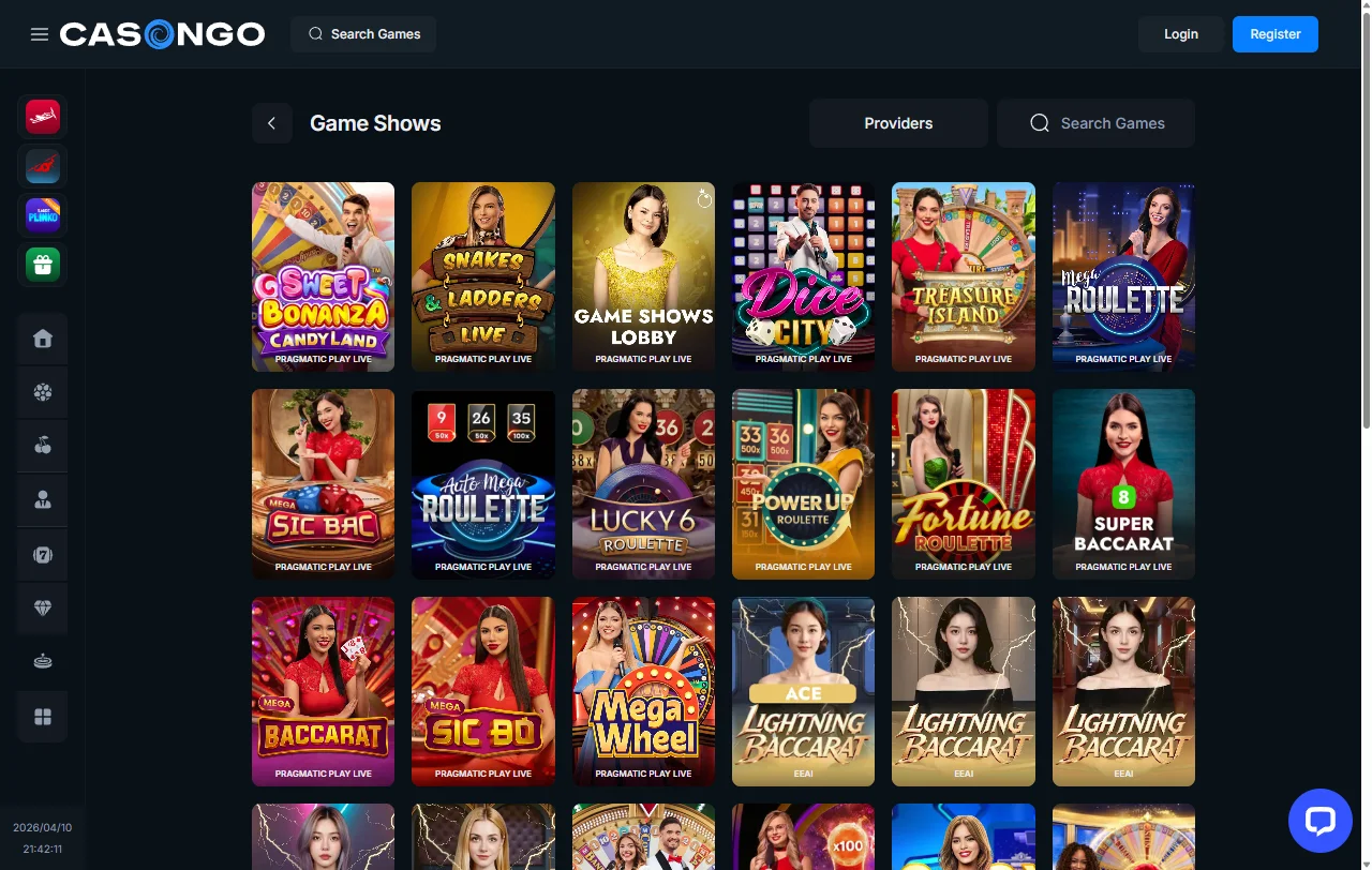 Casongo Casino bonos y promociones de bienvenida