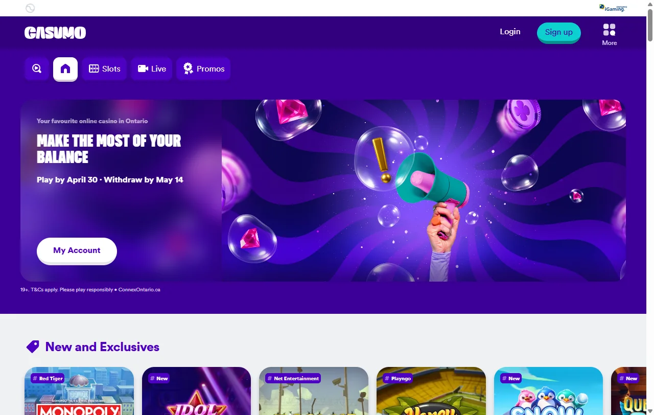 Casumo Casino análisis completo para jugadores de Perú
