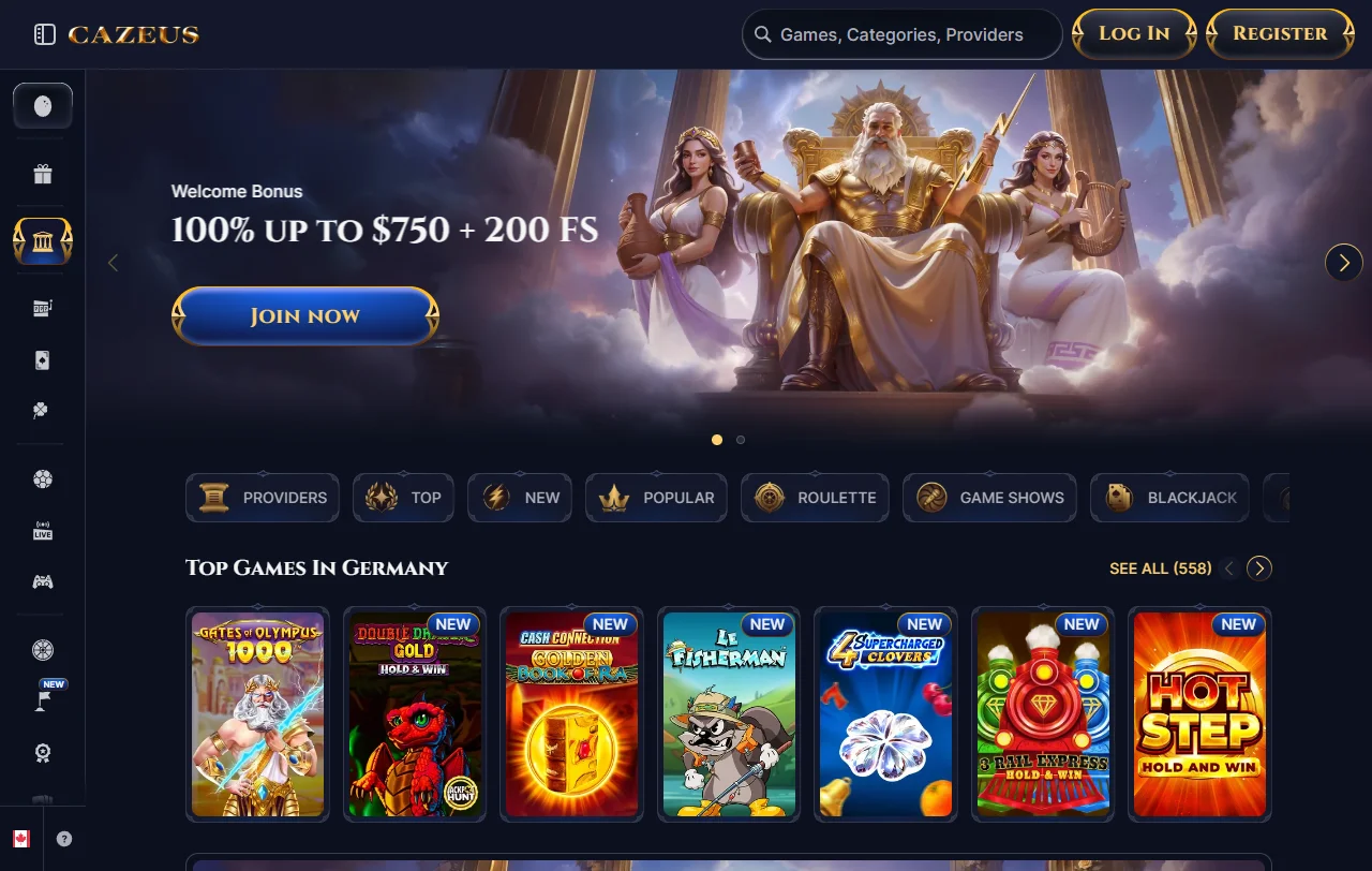 Cazeus Casino análisis general para jugadores de Perú