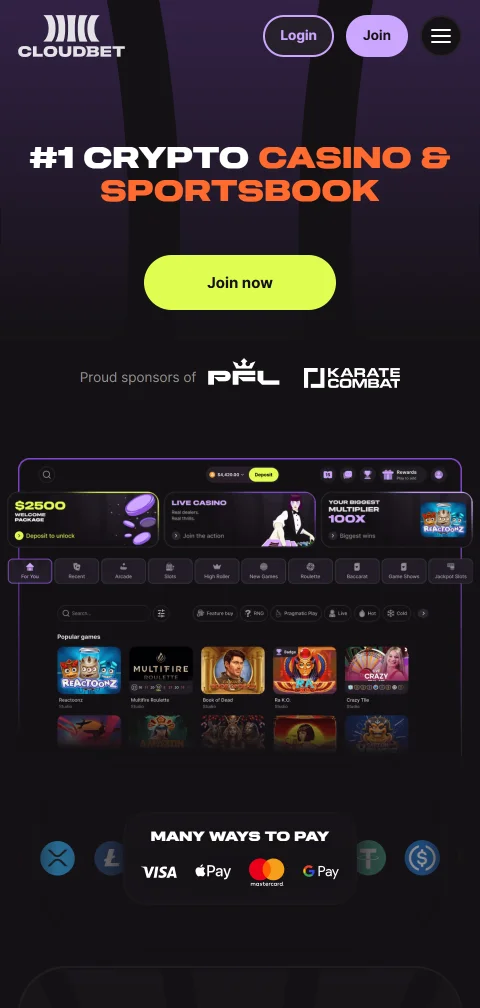 Cloudbet Casino experiencia móvil y acceso desde smartphone