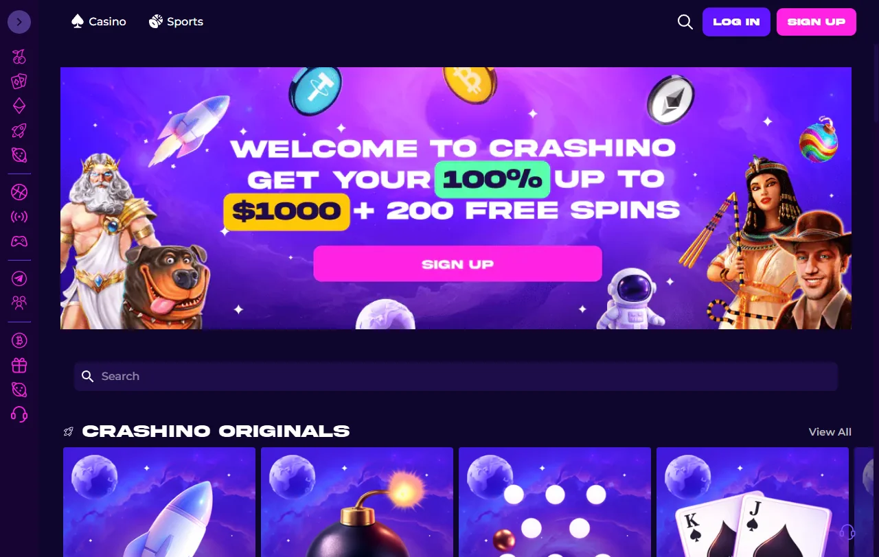 Crashino Casino análisis general para jugadores peruanos y comparación editorial