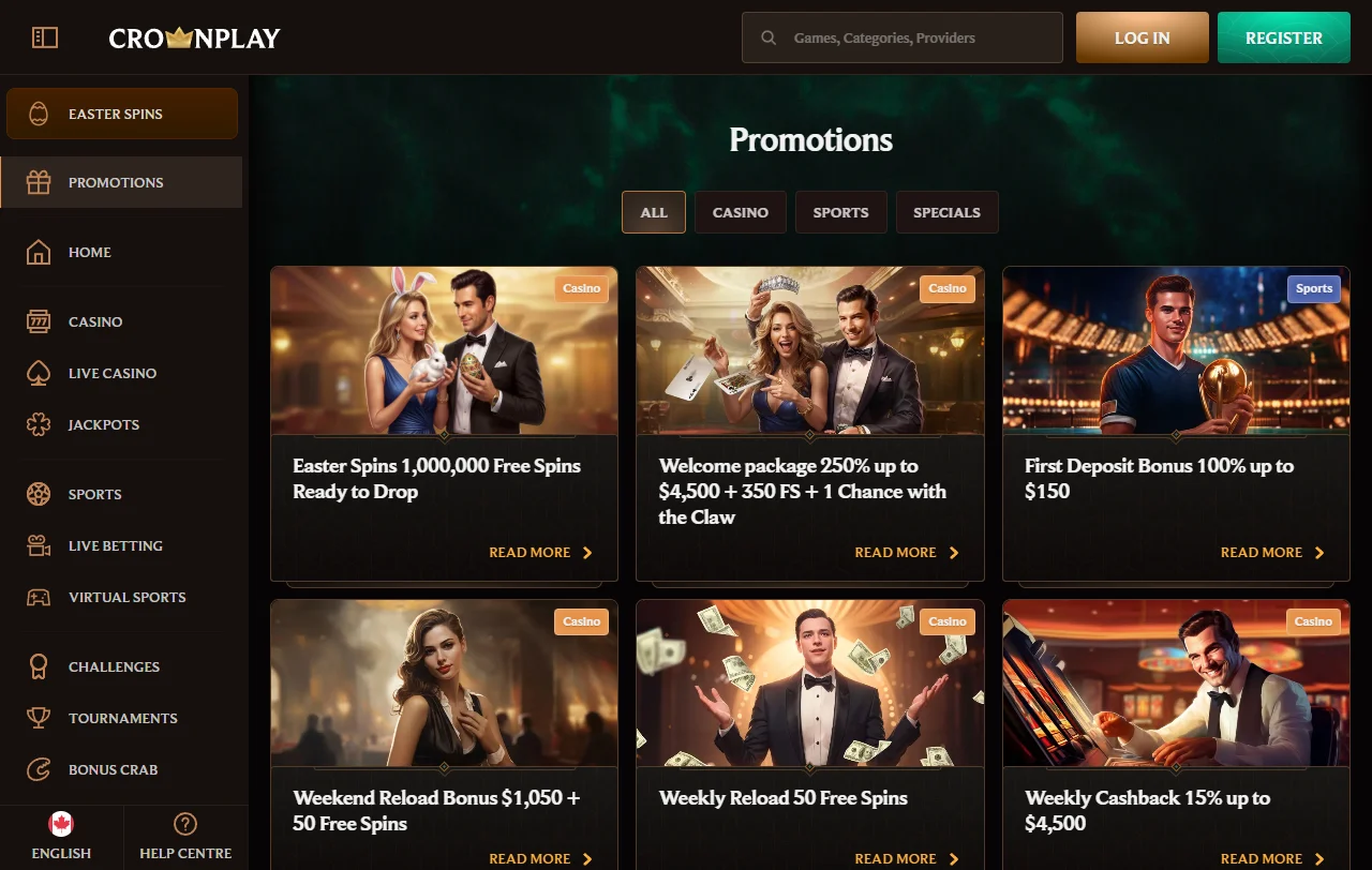CrownPlay Casino juegos, tragaperras y casino en vivo