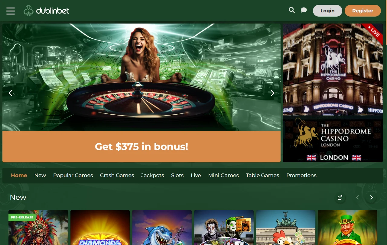 DublinBet Casino reseña completa para jugadores de Perú