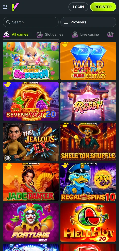 Evobet Casino depósitos, retiros y métodos de pago