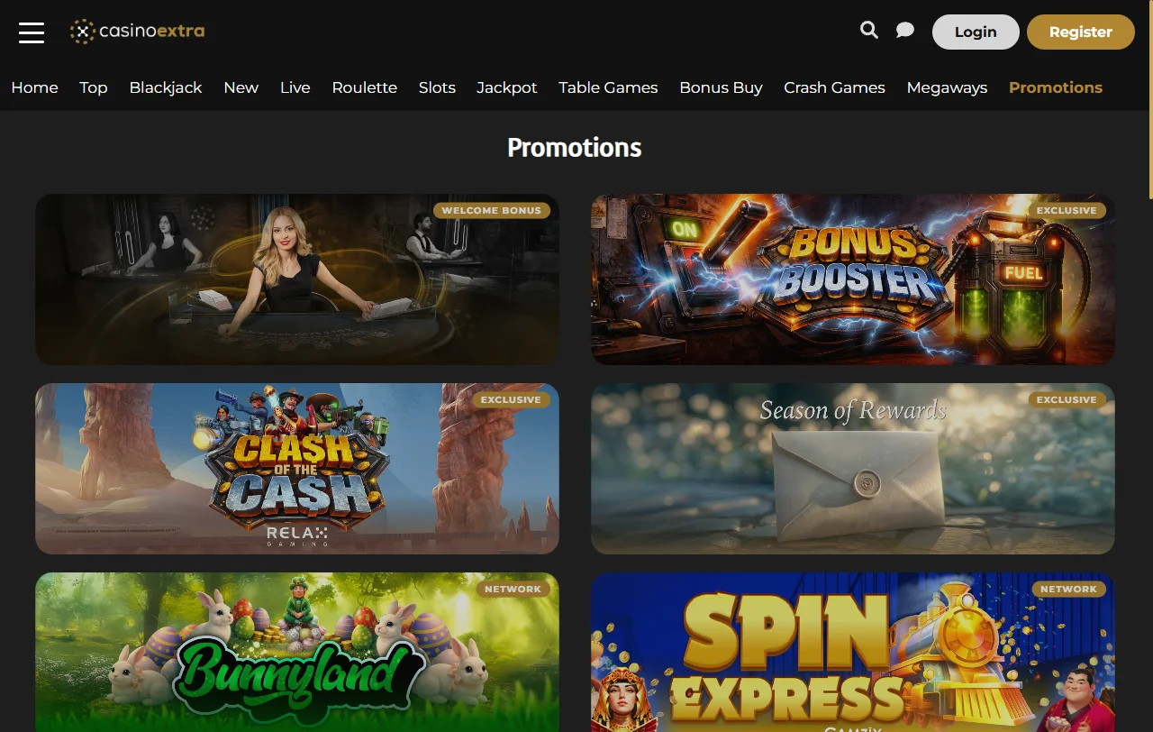 Extra Casino y su enfoque en bonos y promociones