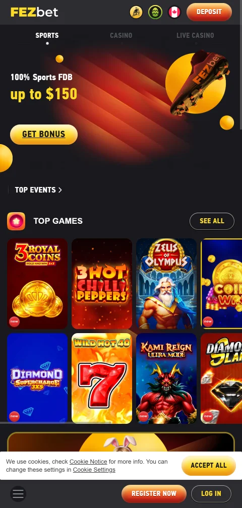 FezBet Casino experiencia móvil y acceso desde Perú