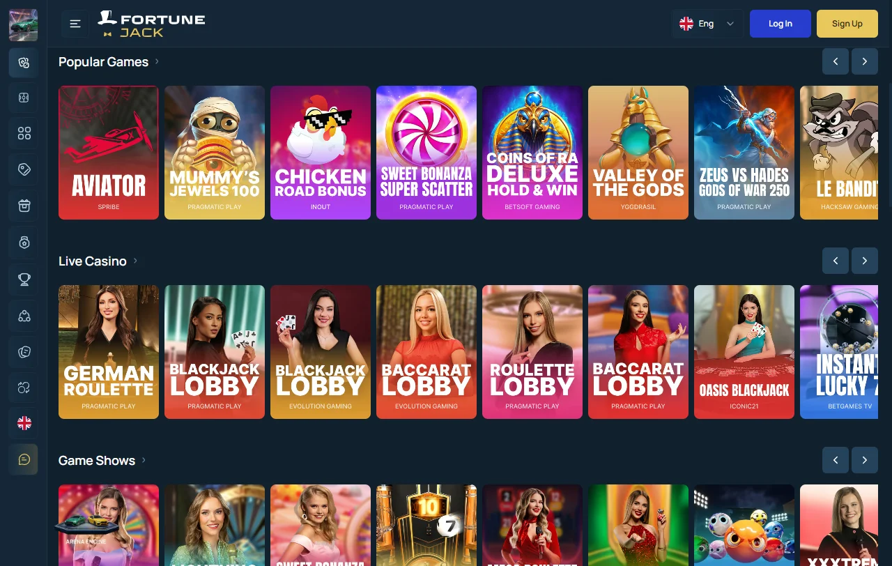 FortuneJack Casino bonos, promociones y condiciones de bienvenida