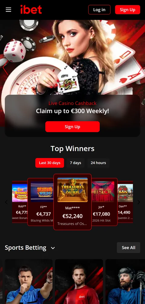 ibet Casino experiencia móvil desde navegador para Perú