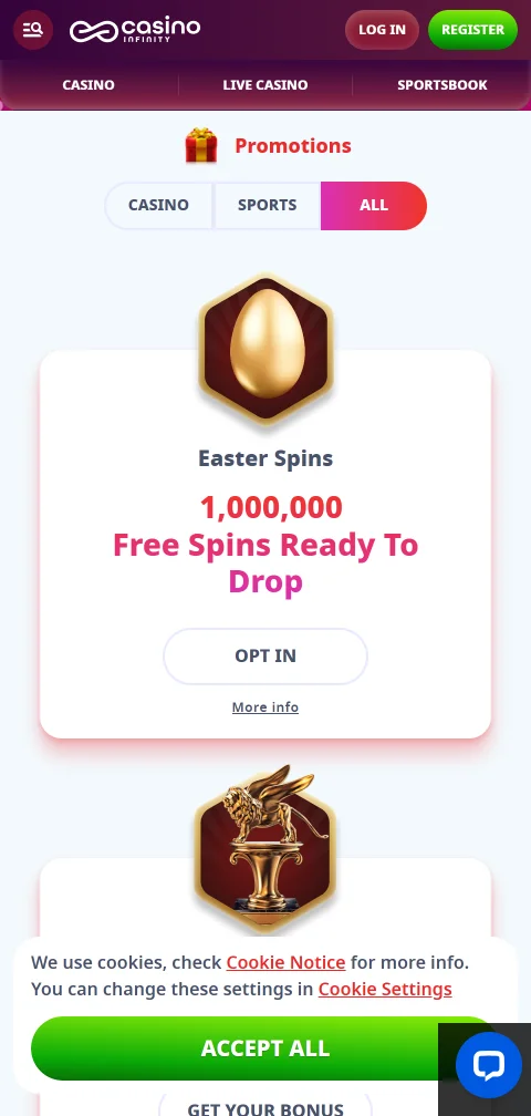 Infinity Casino seguridad, licencia y protección al jugador
