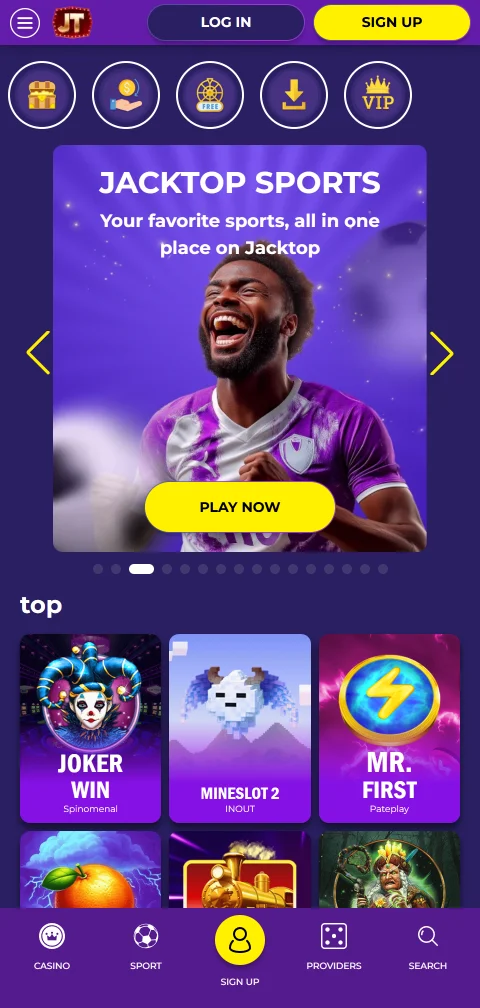 JackTop Casino experiencia móvil y acceso desde smartphone