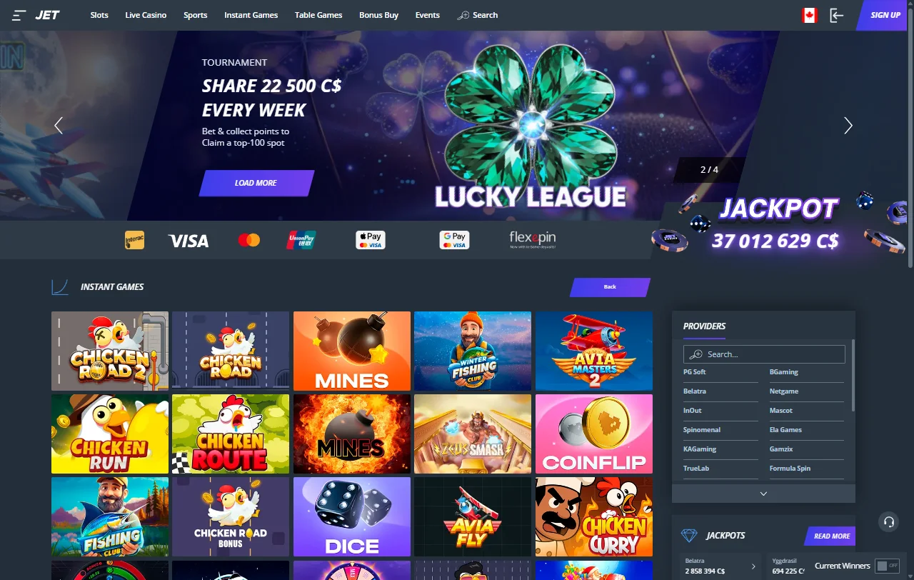 Jet Casino análisis completo para jugadores de Perú