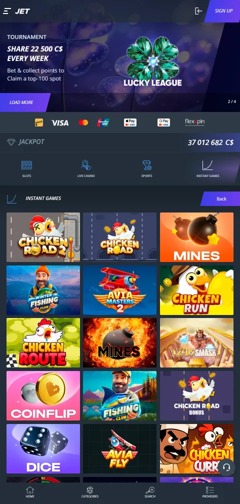 Jet Casino experiencia móvil y acceso desde smartphone