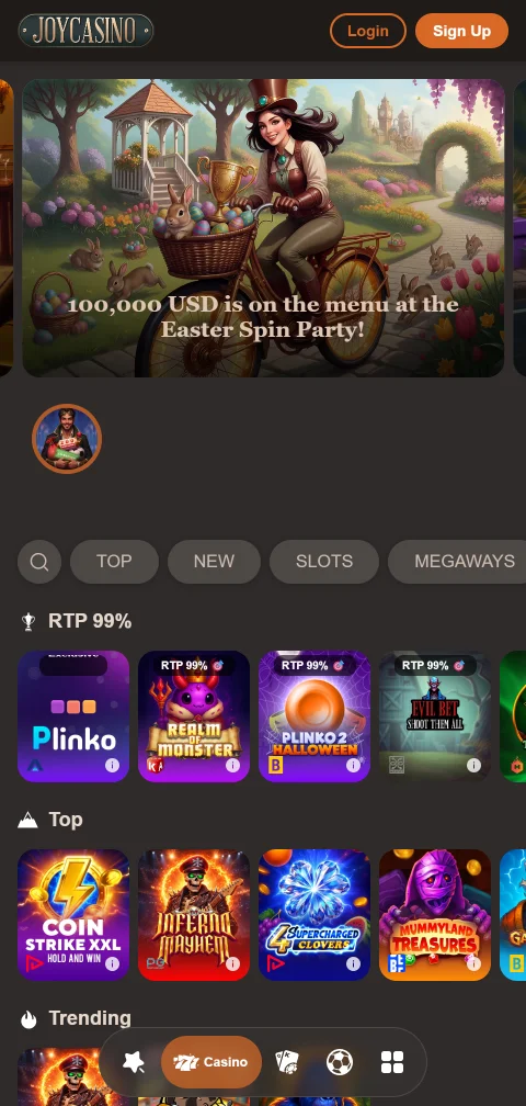 Joycasino Casino experiencia móvil y acceso desde celular
