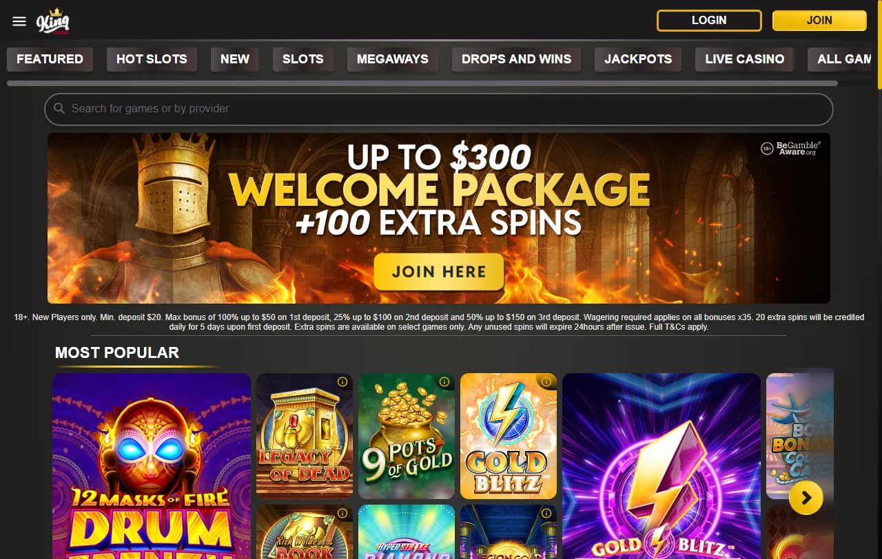 KING Casino análisis completo para jugadores de Perú