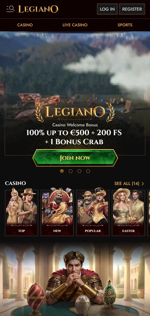 Legiano Casino acceso móvil y compatibilidad en Perú