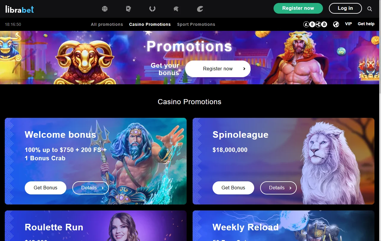 LibraBet Casino juegos online y catálogo de tragamonedas