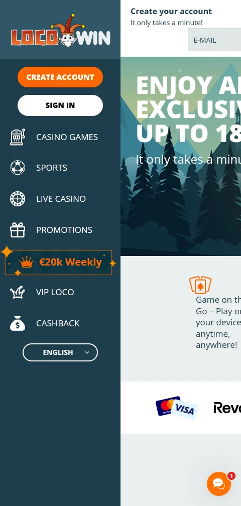 LocoWin Casino acceso móvil optimizado para jugadores peruanos