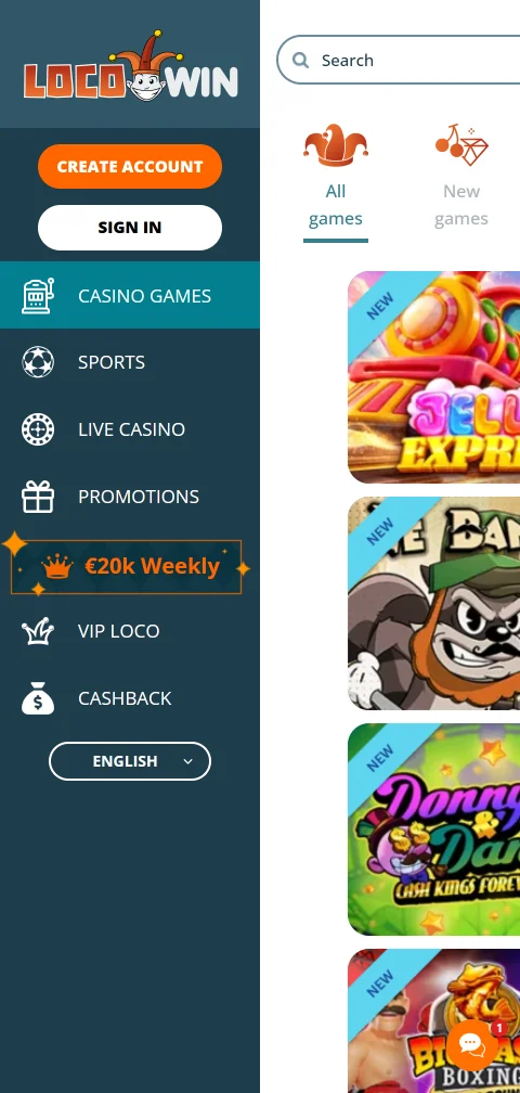 LocoWin Casino depósitos y retiros con métodos diversos