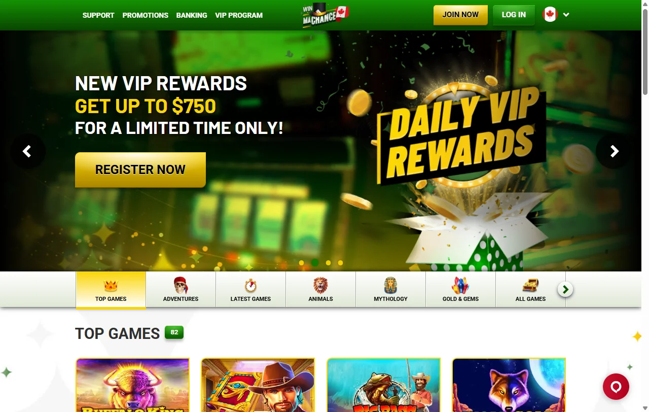 MaChance Casino bonos, promociones y oferta de bienvenida