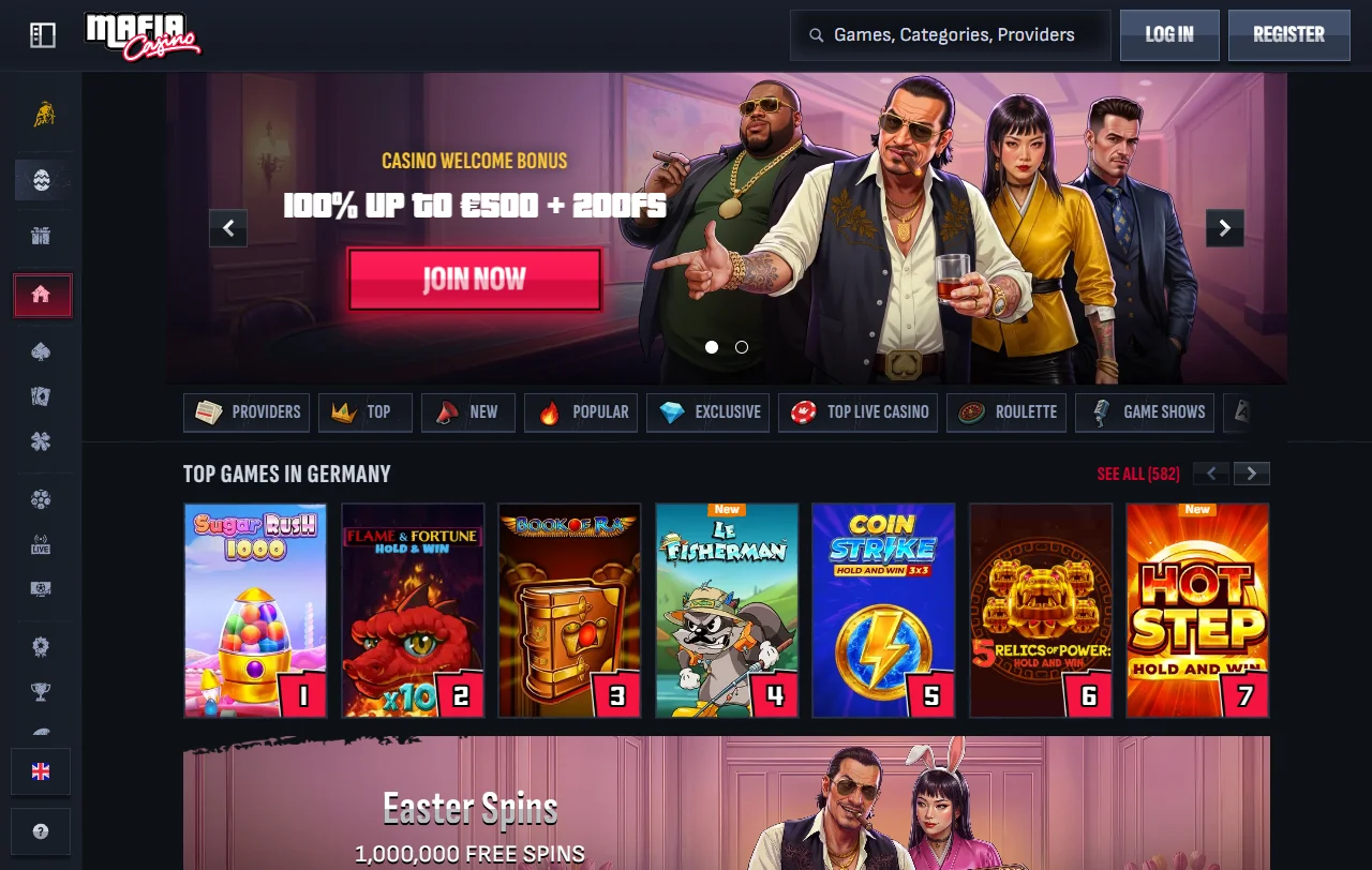 Mafia Casino reseña completa para jugadores peruanos