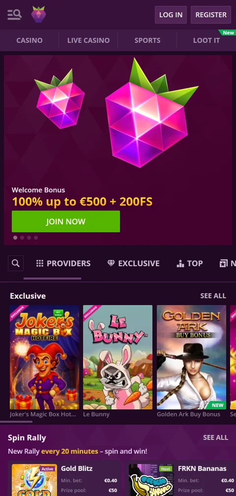 Malina Casino experiencia móvil y acceso desde smartphone