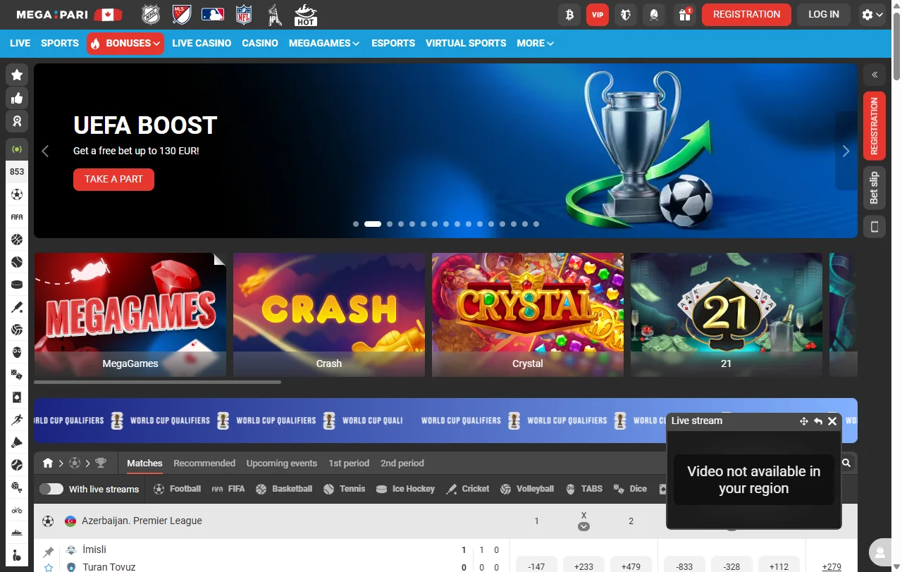 Megapari Casino análisis general para jugadores de Perú