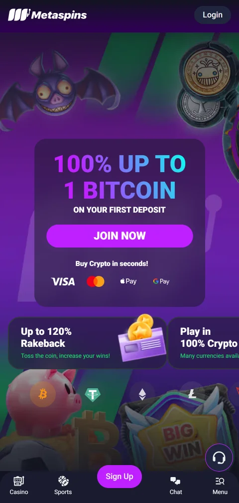 Metaspins Casino experiencia móvil optimizada para jugar desde celular