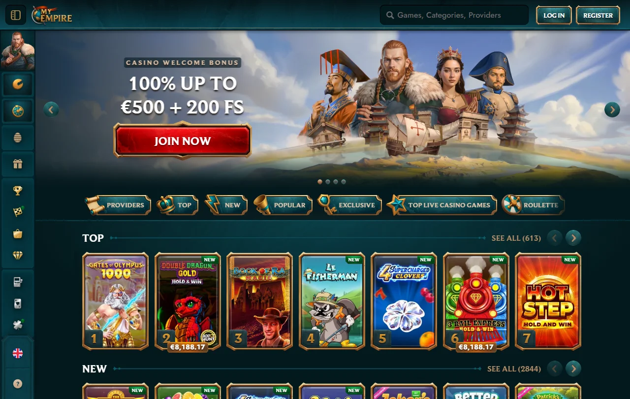 MyEmpire Casino análisis completo para jugadores de Perú