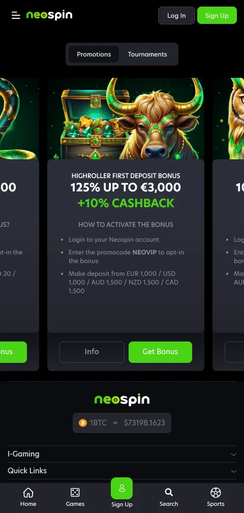 Neospin Casino seguridad, licencia y protección del jugador